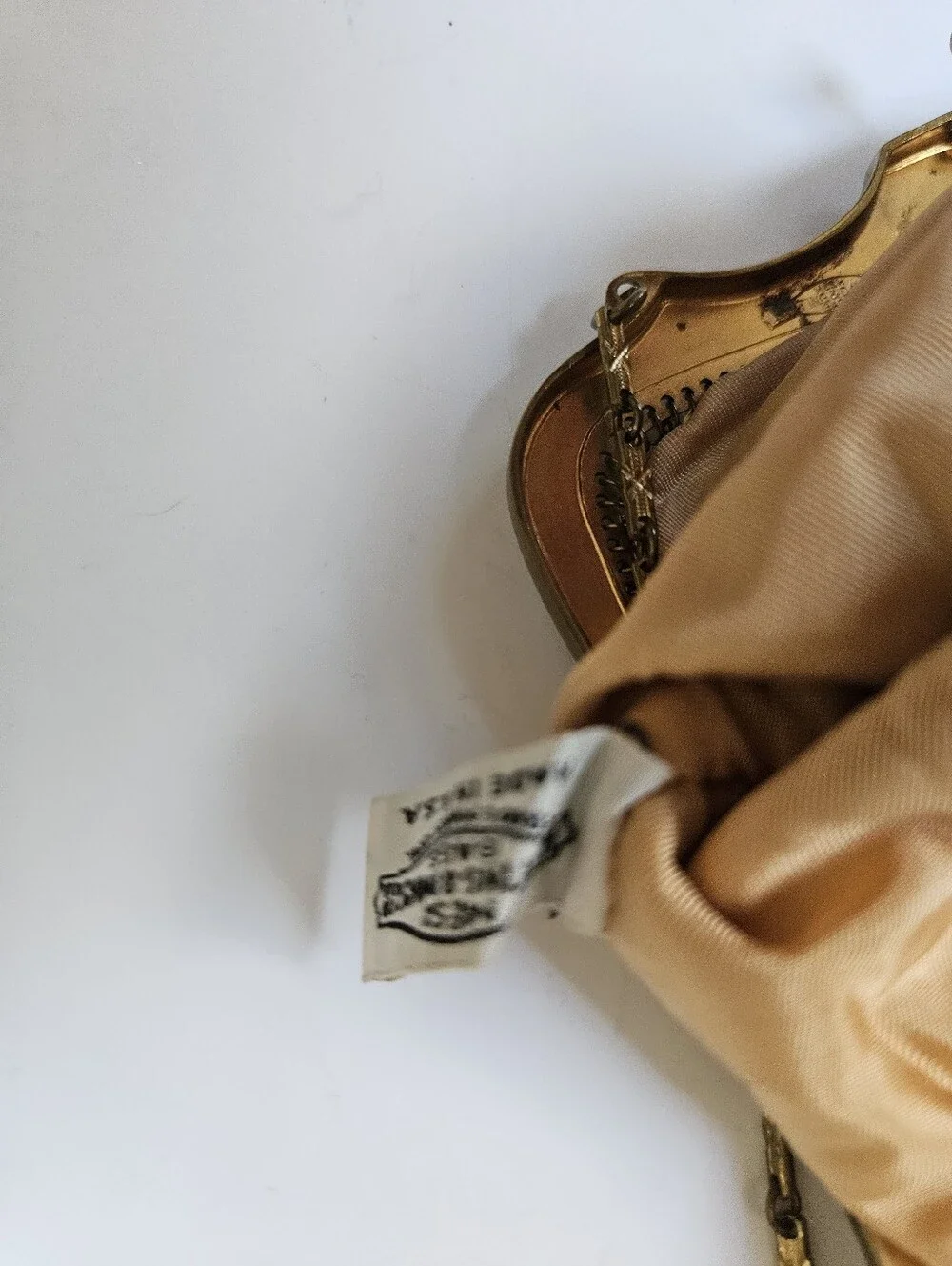 Vintage gold mesh purse by Whiting & Davis